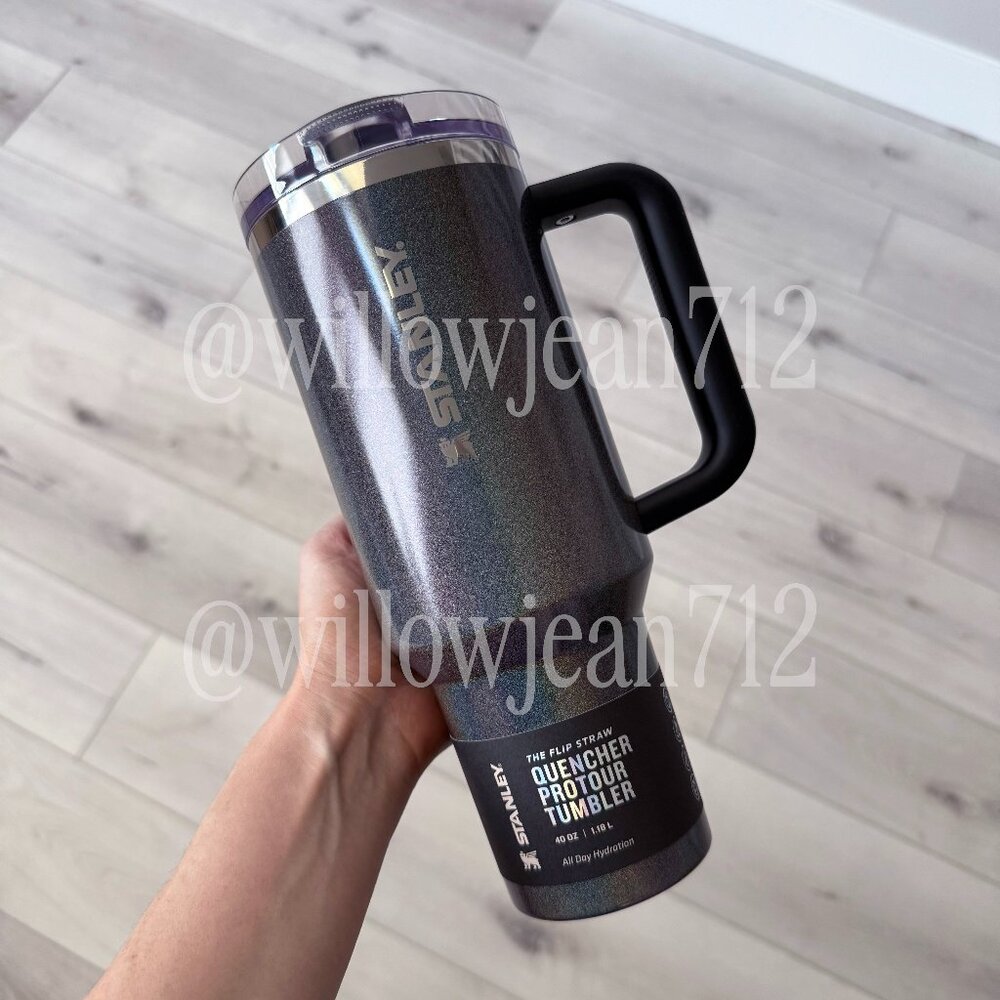 "Midnight Glitz" PROTOUR Stanley - Limited Edition Sparkle 40oz. Tumbler